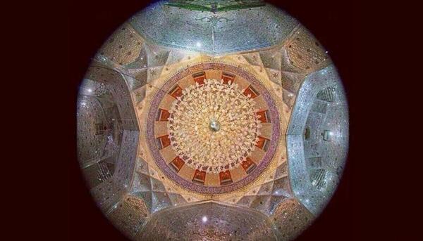 یک عکس از حرم امام حسین