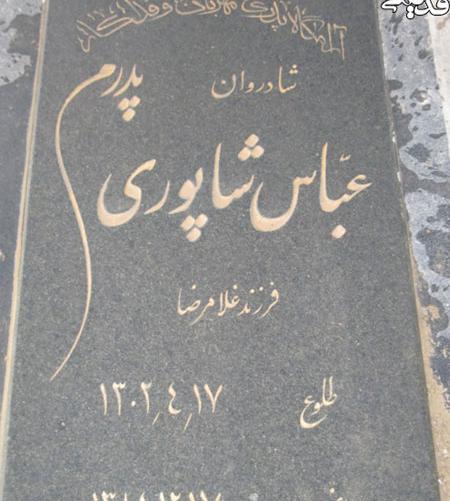 عکس بهشت زهرا قطعه هنرمندان
