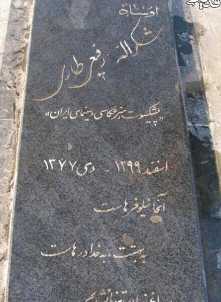 عکس بهشت زهرا قطعه هنرمندان