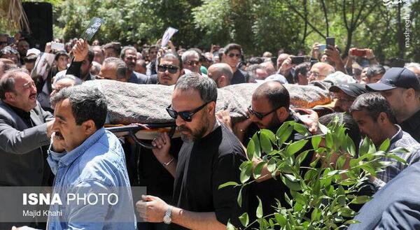 عکس بهشت زهرا قطعه هنرمندان