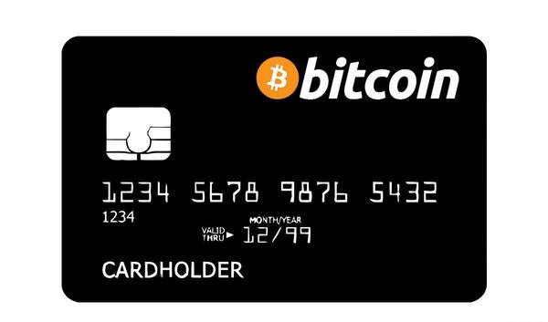 عکس کارت بیت کوین