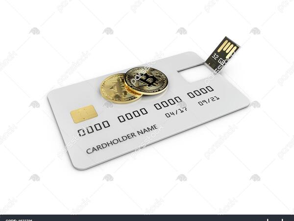 عکس کارت بیت کوین