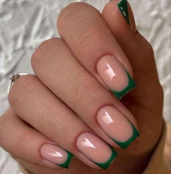 عکس طراحی ناخن فرنچ