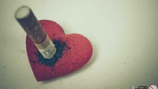 عکس سیگار قلبی