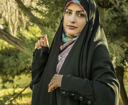 عکس چادر آستین دار