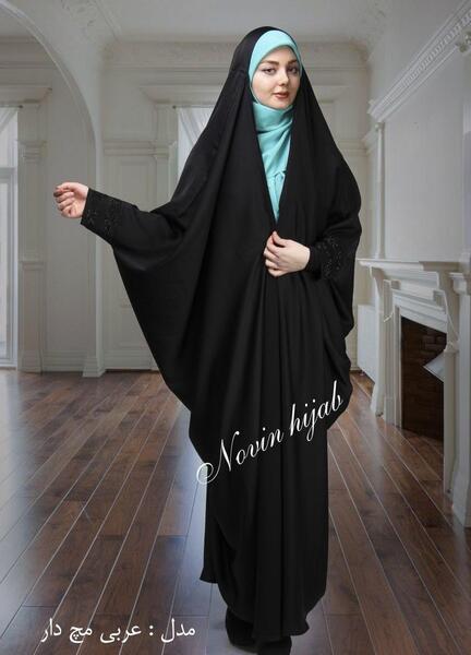 عکس چادر آستین دار