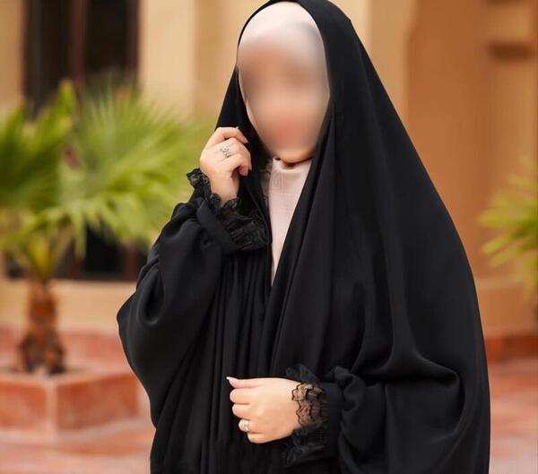 عکس چادر آستین دار