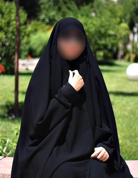 عکس چادر آستین دار