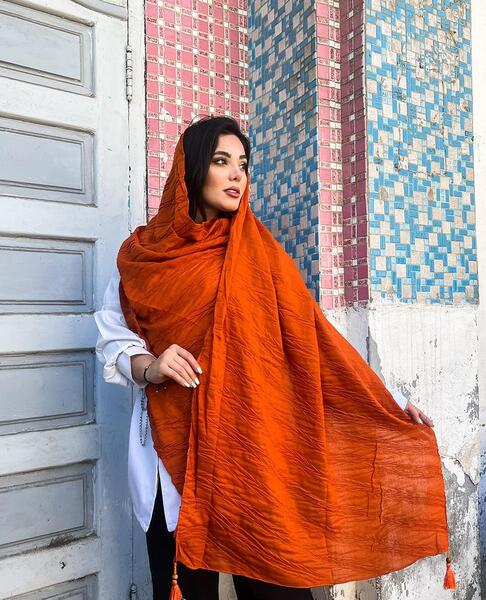 عکس شال تک رنگ