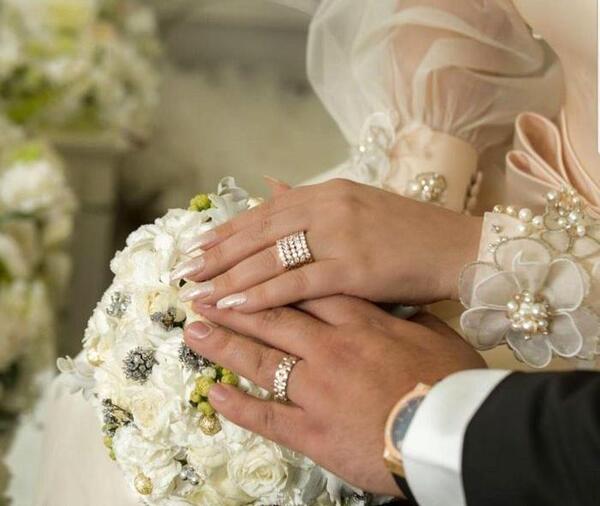عکس عروس قد بلند و داماد قد کوتاه