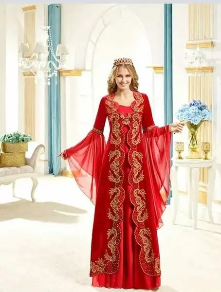عکس های عروس با لباس کردی
