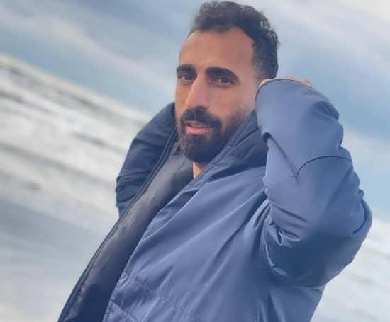 عکس امین قاسمی نژاد در لباس استقلال