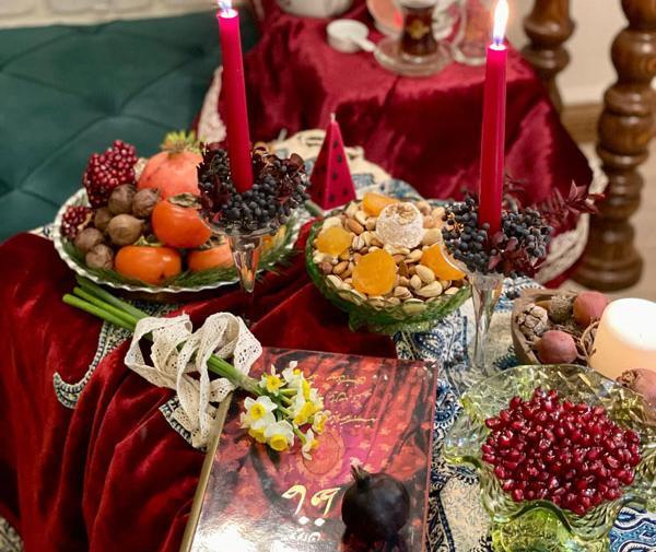 عکس دکور یلدا