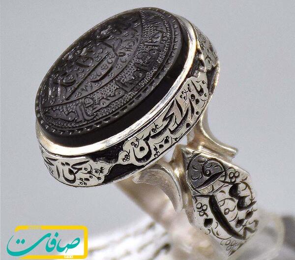 عکس انگشتر عقیق مردانه