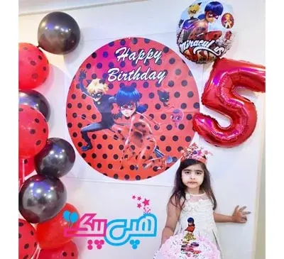 عکس کیک تولد پسرانه گربه ی سیاه