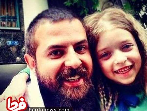 عکس آزاده صمدی با دخترش