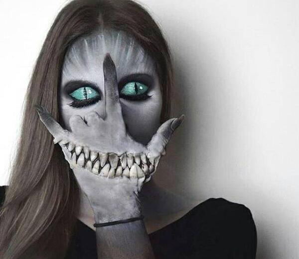 عکس آرایش شیطانی