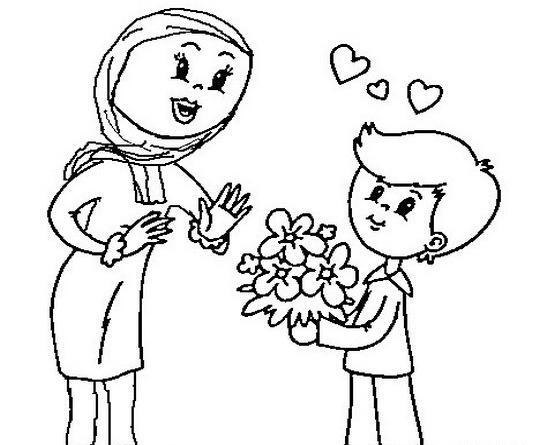 عکس های روز مادر نقاشی