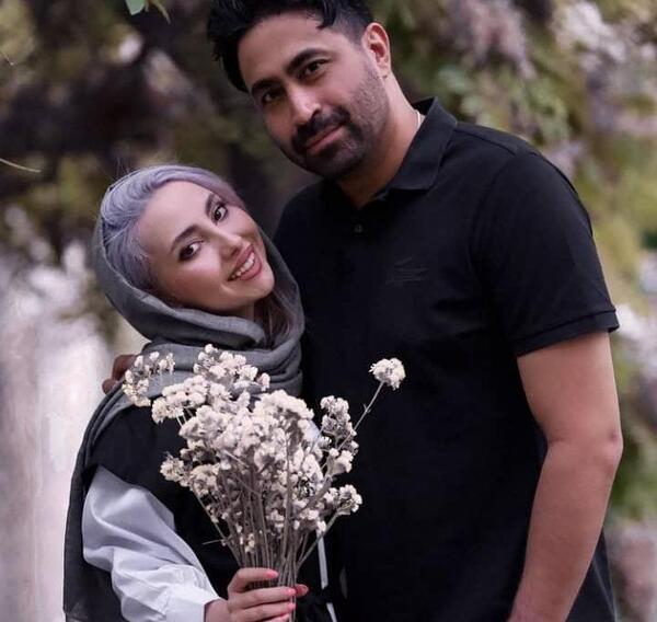 عکس های گیسو دیبا و همسرش