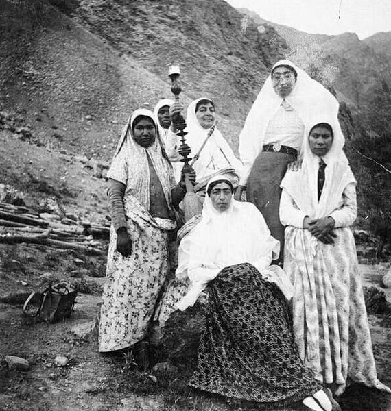 عکس زنان عهد قاجار