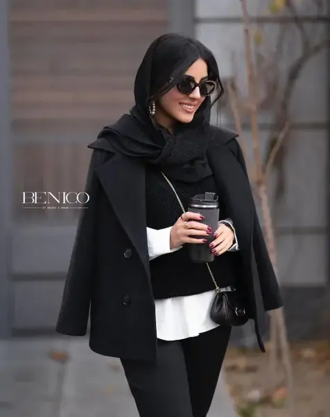 عکس پالتو کوتاه دخترانه
