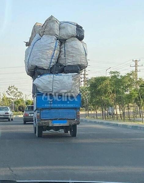 عکس نیسان با بار