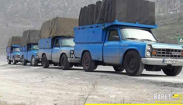 عکس نیسان با بار