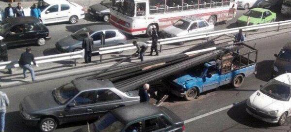 عکس نیسان با بار