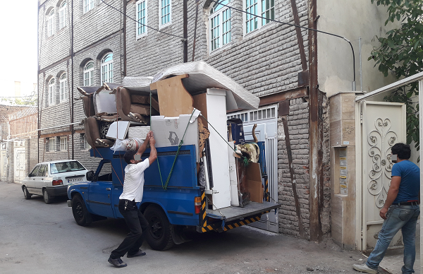 عکس نیسان با بار