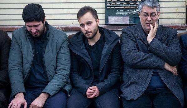 عکس حاج قاسم سلیمانی و فرزندانش