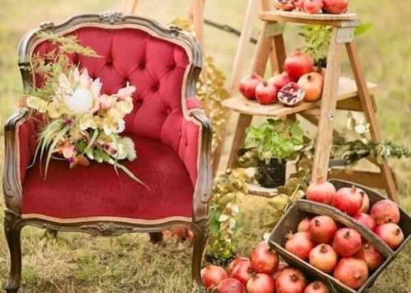ایده عکس یلدایی در منزل