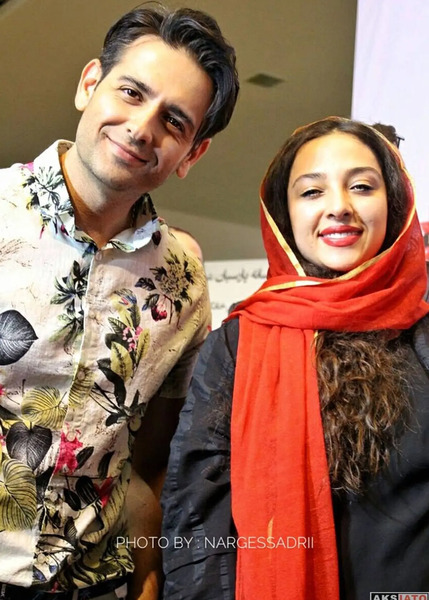 عکس چشمک زدن امیرحسین ارمان