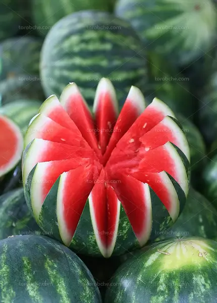 عکس سفید هندوانه