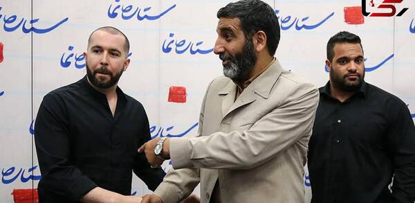 عکس سهراب ام جی و میلاد حاتمی