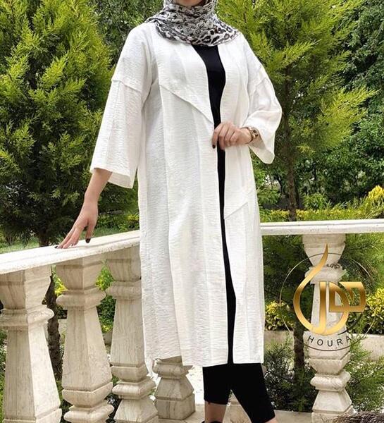عکس مدل مانتو ابروبادی برای افراد لاغر