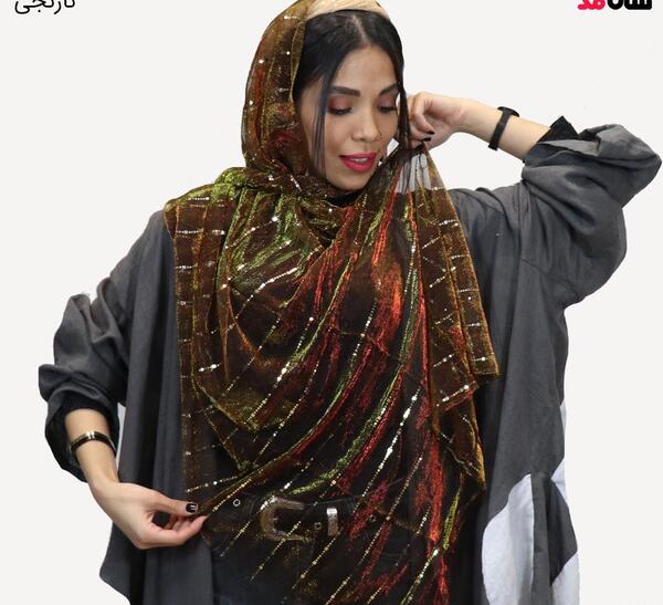 عکس شال پولکی