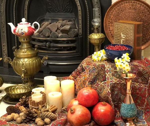 عکس یلدایی در طبیعت