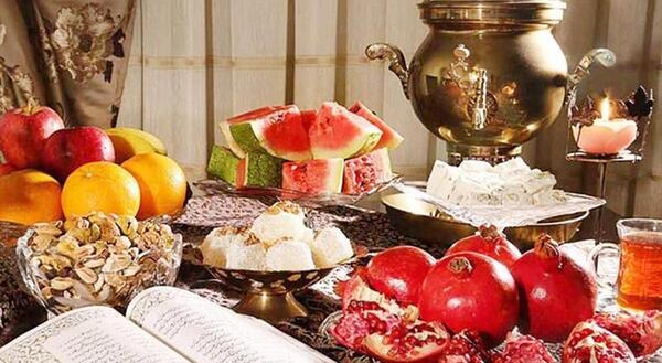 عکس یلدایی در طبیعت