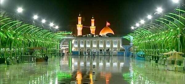 حرم عکس بین الحرمین کربلا با کیفیت بالا