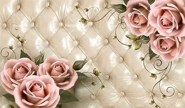 عکس کاغذ دیواری واتساپ گل