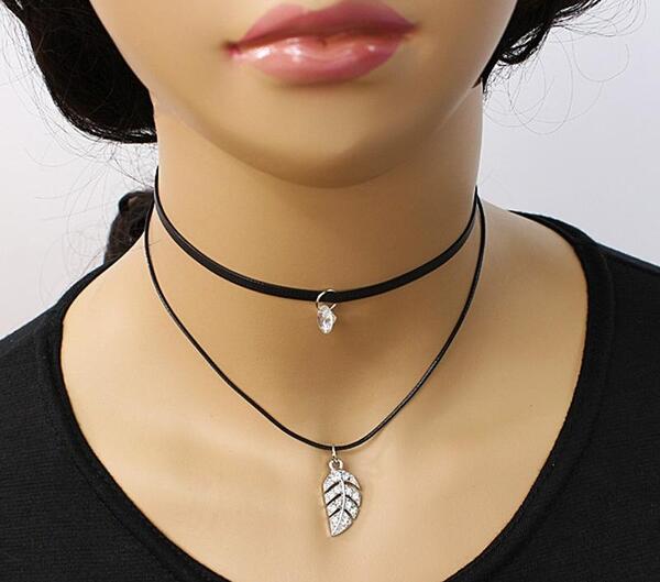 عکس گردنبند چوکر دخترانه