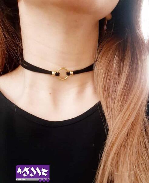 عکس گردنبند چوکر دخترانه