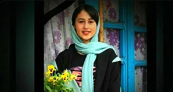 عکس صورت پدر رومینا