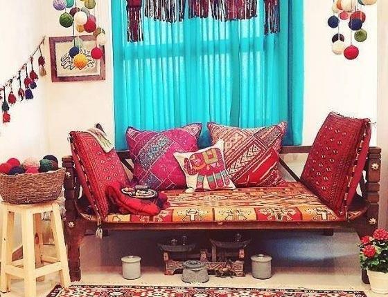 عکس دکوراسیون سنتی منزل ایرانی