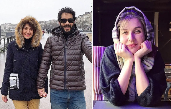 عکسهای ساعد سهیلی وهمسرش گلوریا هاردی