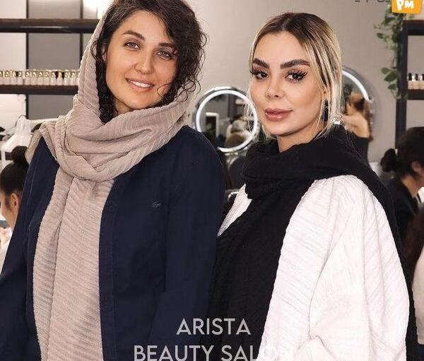 عکسهای ساعد سهیلی وهمسرش گلوریا هاردی