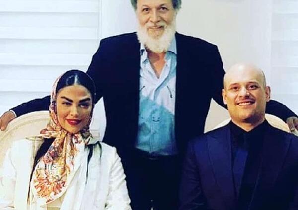 عکس عروسی امین تارخ وهمسرش
