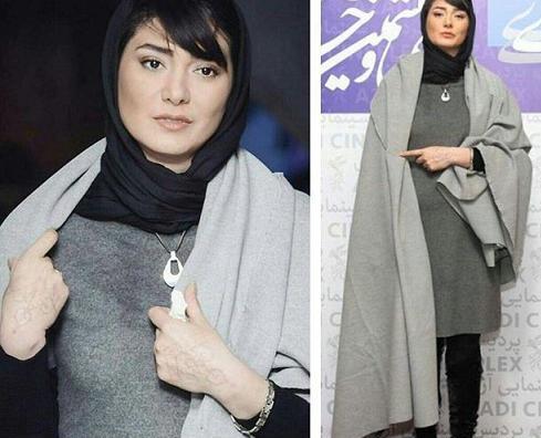 عکس بد حجابی مینا وحید