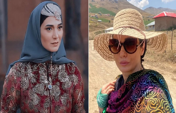 عکس بد حجابی مینا وحید