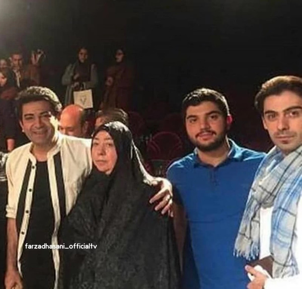 عکس همسر جدید فرزاد حسنی